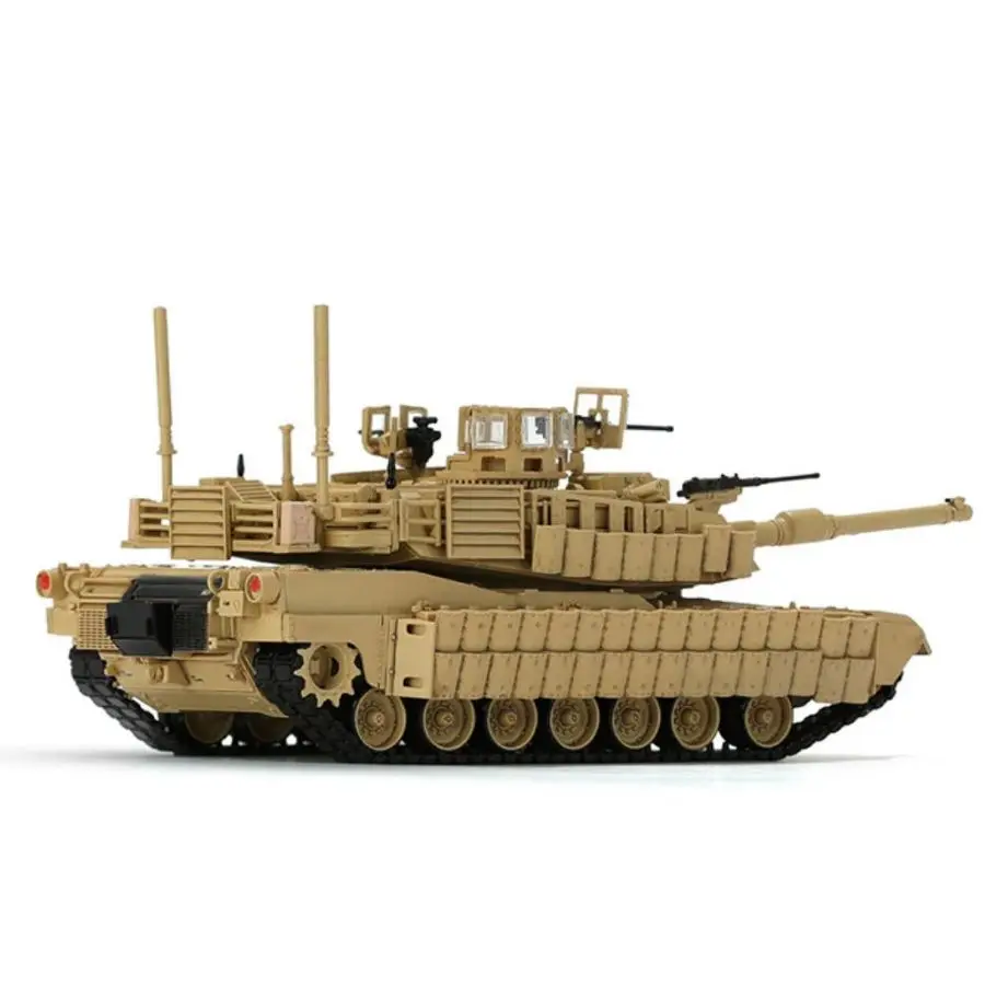 M1A2 SEP Abrams TUSK II Main Battle Tank, True Color Version, Pre-Weathered Plastic Model Kit MENG 72-003A 1/72