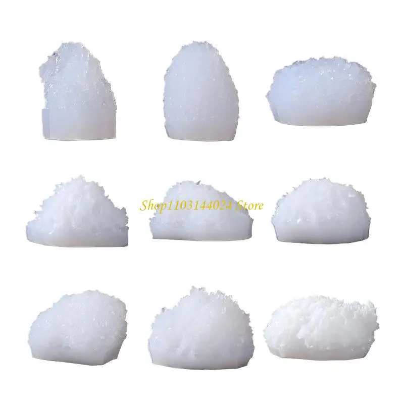 

N5KE Crystal Cluster Cluster Flom для форм эпоксидной смолы DIY
