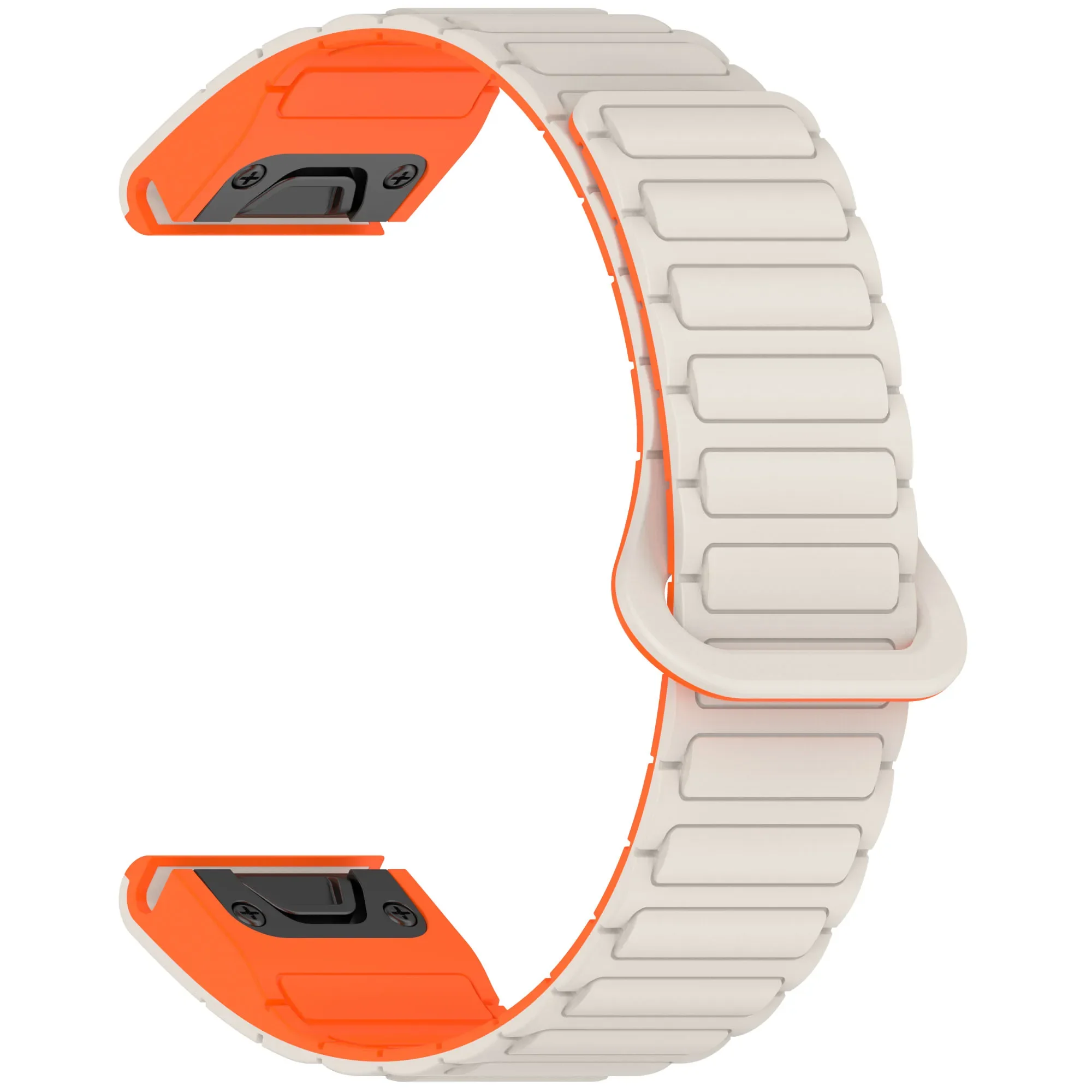Kompatibel mit Garmin Fenix 8 7X 7 7S Silikon-Magnetarmband Fenix 5X 5S Plus 3HR Armband 20 mm 22 mm 26 mm QuickFit – Detail 10