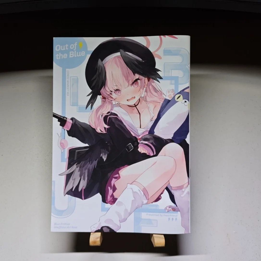 Out of the Blue Blue Archive Unofficial Art Book Anime Game Illustration Doujinshi by mobihitsui