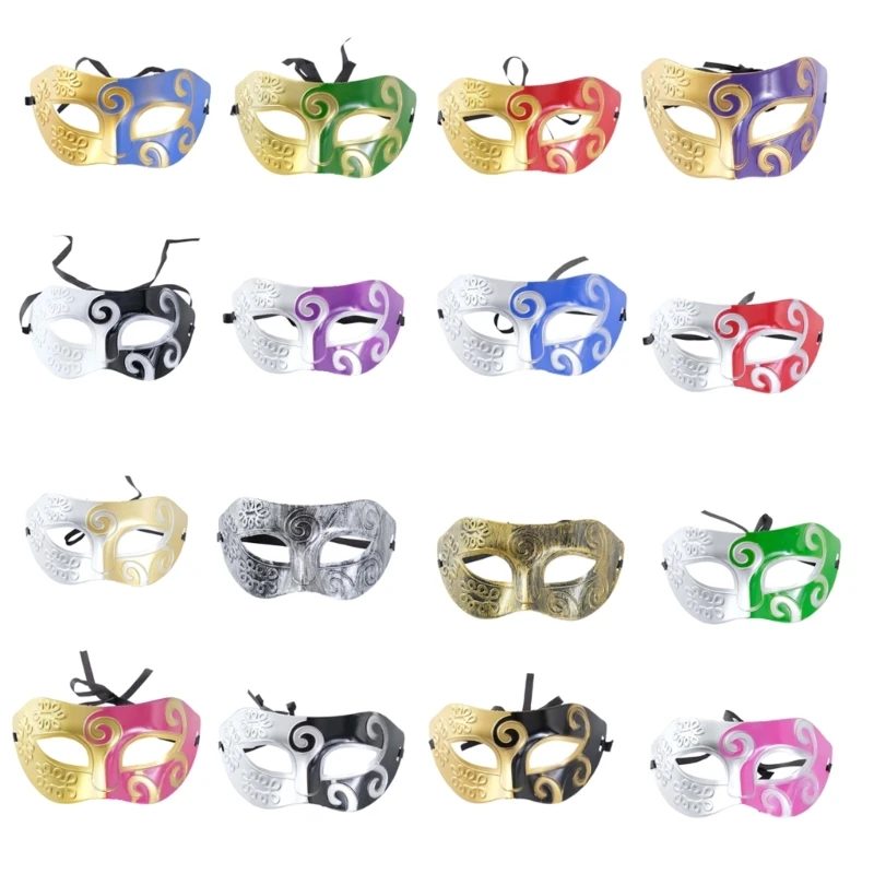 

Masquerade Mask for Women Men Halloween Carnivals, Masquerade Eyemask Costume Accsessory Half Face Mask