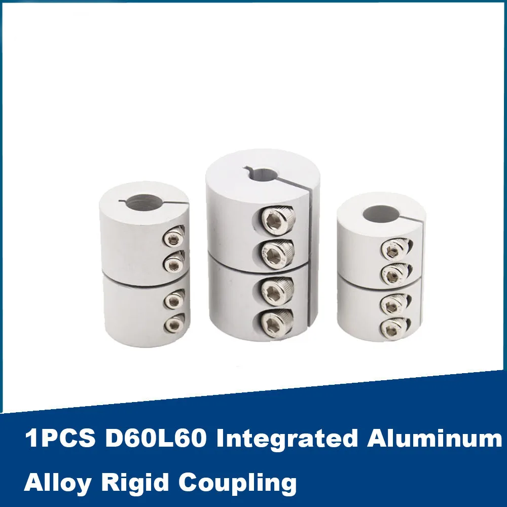 

1PCS Integrated Aluminum Alloy Rigid Coupling Engraving D60L60 Machine Stepping Servo Motor 25/30mm