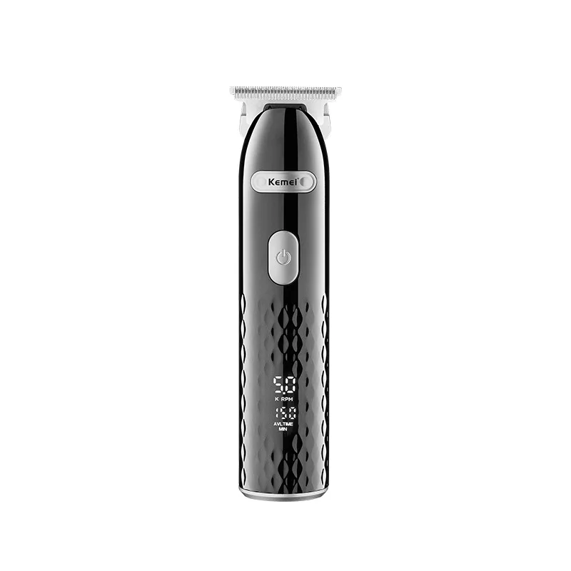 Kemei KM-5038 New Design USB Rechargeable Electric LCD Screen Men Professional Hair Clipper