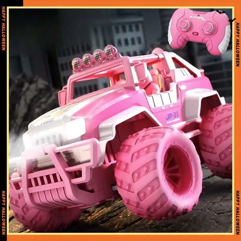 

Пульт дистанционного управления внедорожник, розовая игрушка для девочек, автомобиль для скалолазания, детский игрушечный автомобиль для мальчиков, рождественский подарок, гоночный автомобиль для пожилых людей, модный милый нежный автомобиль