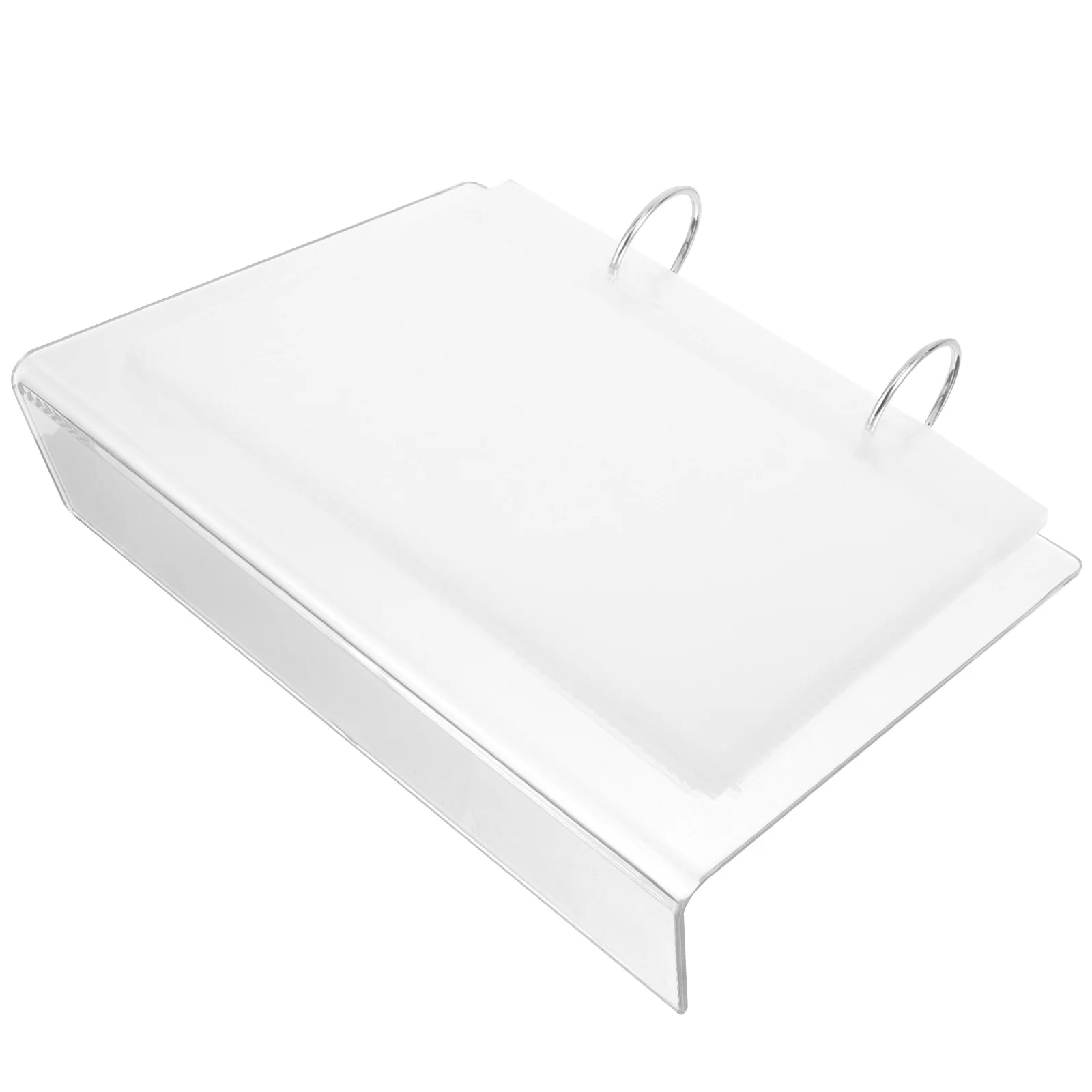 空のネイルステッカーアルバム収納ブック、デカールの収集やディスプレイ用、ステッカーホルダーオーガナイザー、アクリルクラフトディスプレイケース