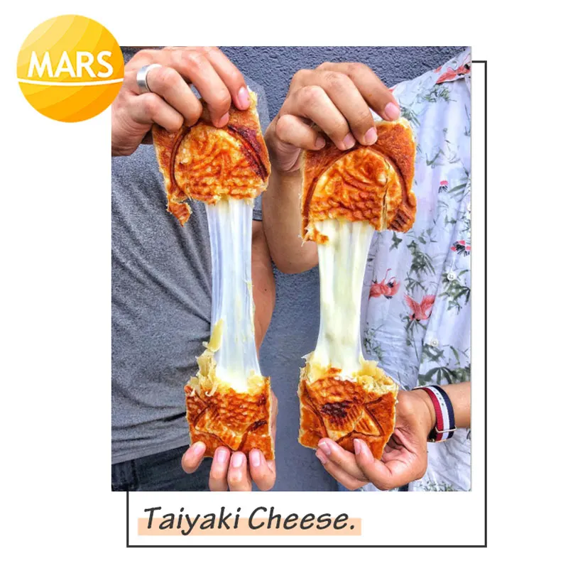 Fabricante de bolo de peixe taiyaki elétrica máquina de alta qualidade não-vara de peixe-estilo waffle fabricantes cone baker