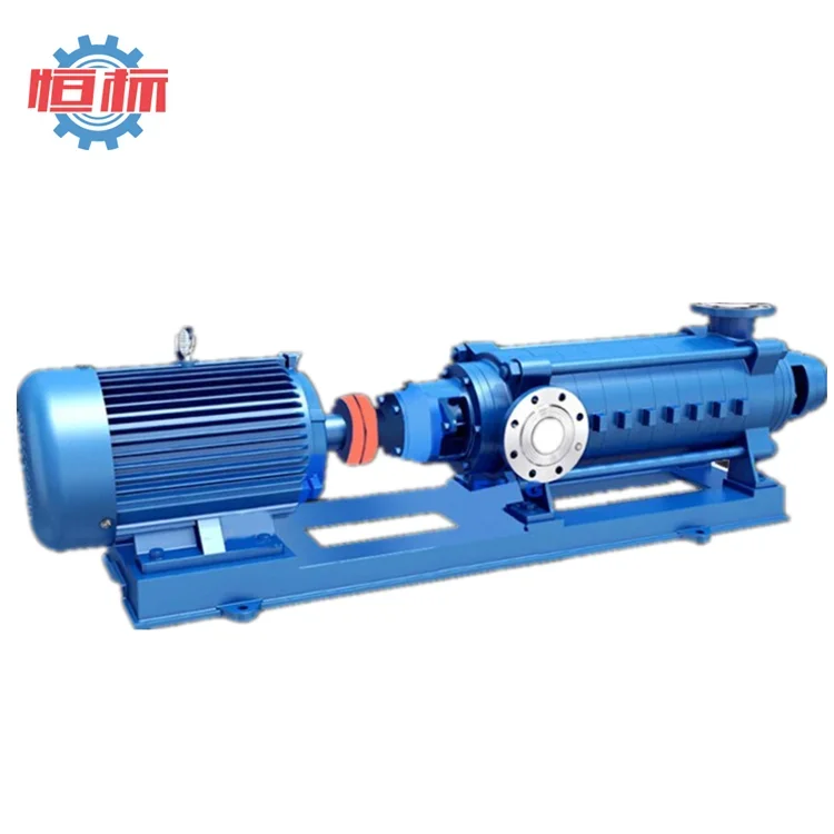 D type China manufacture high pressure multistage horizontal centrifugal pump