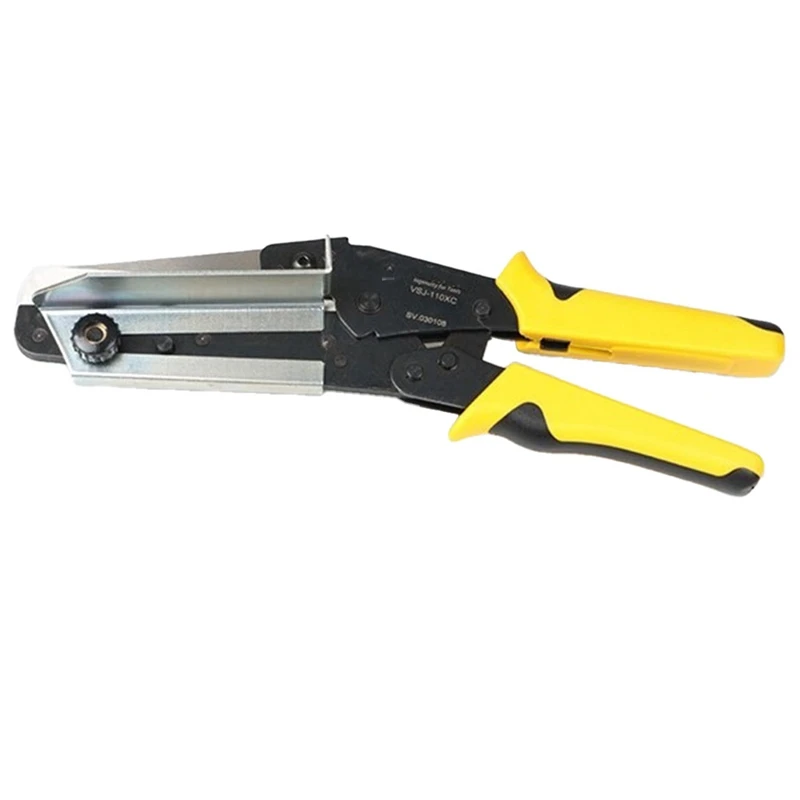 Hot SV-VSJ-110XC PVC Trunking Scissors Can Adjust The Professional Cutting Angle Of 45-90,Heavy Duty PVC Cutting Tool