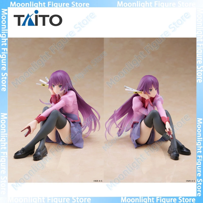 

В наличии TAITO настольный милый Senjougahara Hitagi украшения куклы аниме фигурка игрушка подарочная модель коллекция