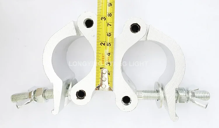 40mm-52mm Aluminum Clamps Stage Truss Fastener Dj Club Hanging Hook 250kg Capacity Accessories