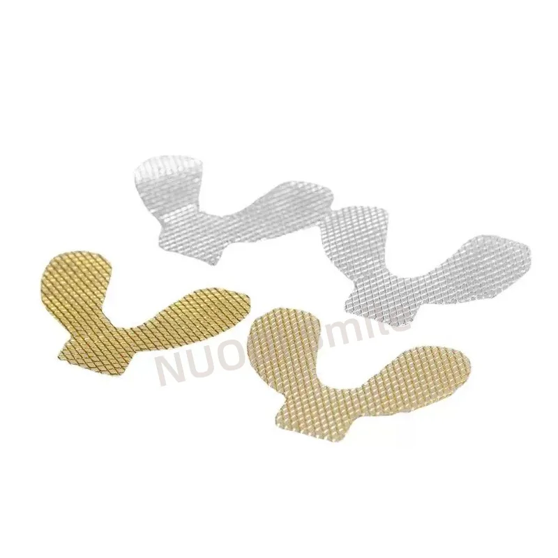 50Sets Dental Denture Reinforcement Metal Mesh - Upper & Lower Mouth Strong Net Dental Materials Impression Metal Net Tray