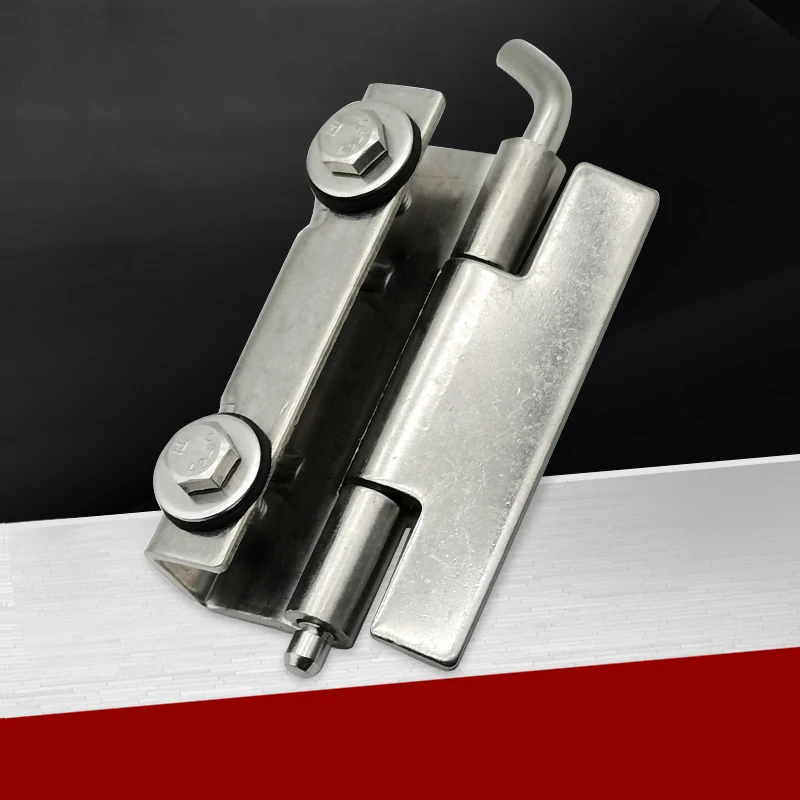 

304 Stainless Steel Hinge Invisible Folding Hinge Prop Box Accessories Cabinet Lndustrial Interior Hidden Loose Leaf
