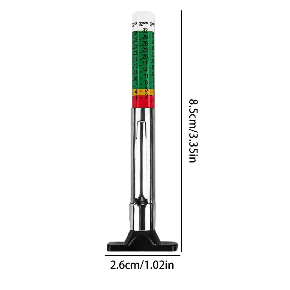 2/5/10Pcs Tyre Measuring Pen Car Wheel Digital Tire Tread Pattern Depth Thickness Gauge Auto Inspection Tools Supplies view 4