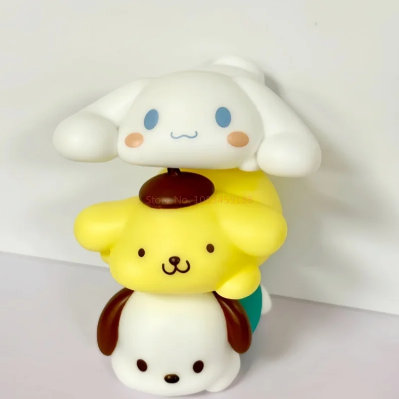 Gorąca sprzedaż Sanrio Mocchirikororin Series Blind Box Cute Anime Action Figure Niespodzianka Tajemnicze pudełko Model kolekcjonerski Dekoracja biurka Prezent