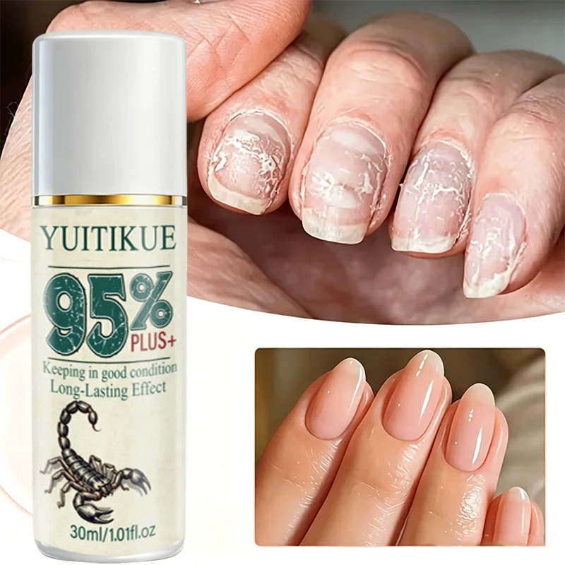 Scorpion Nail Care Oil Hydrate Rough Nails Strengthen Cracked Fingernail Toenail Daily Nail Treatment