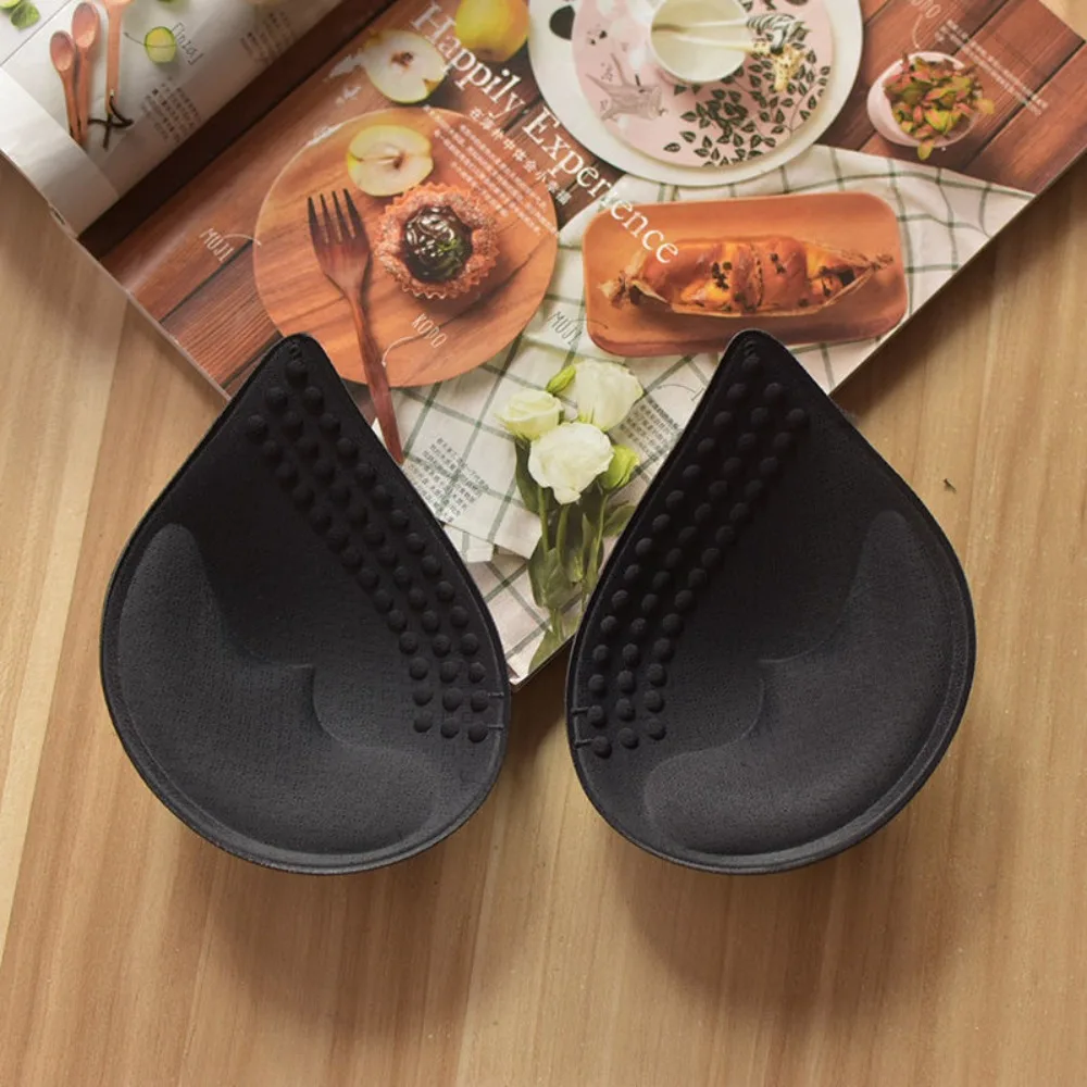 

Soft Reusable Lingerie Water Drop Shape Women Clothes Accessories Bikini Padding Inserts Breast Bra Inserts Chest Cups Pad