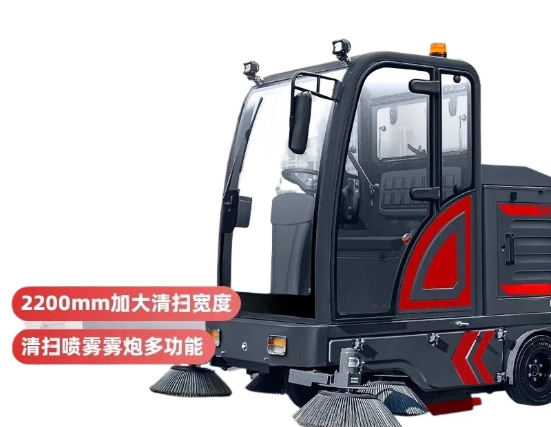 

Drive-in industrial sweeper Factory workshop Property road electric sweeper