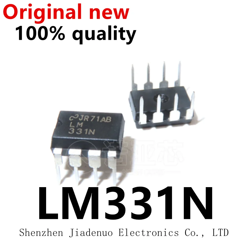 100% جديد (5-10 قطعة) شرائح LM331 LM331N DIP-8