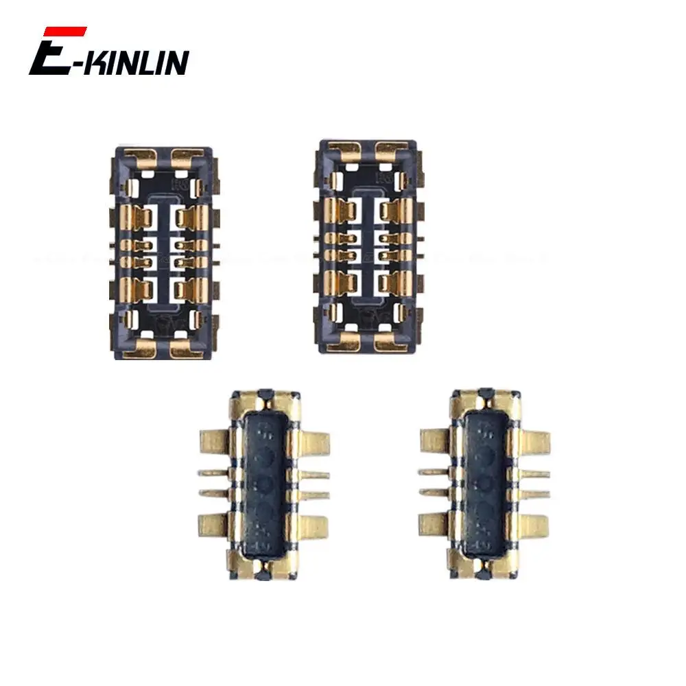 2pcs Inner Battery Connector Clip Contact Parts For HuaWei Y7 Pro Y9 Prime 2017 2018 2019 On MotherBoard Flex