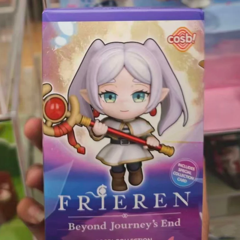 

Коллекционная фигурка Hot Toys Cosbi Chibi Blind Box Frieren: Beyond Journey's End (Химель Убел) с карточкой – подарок для любителей аниме