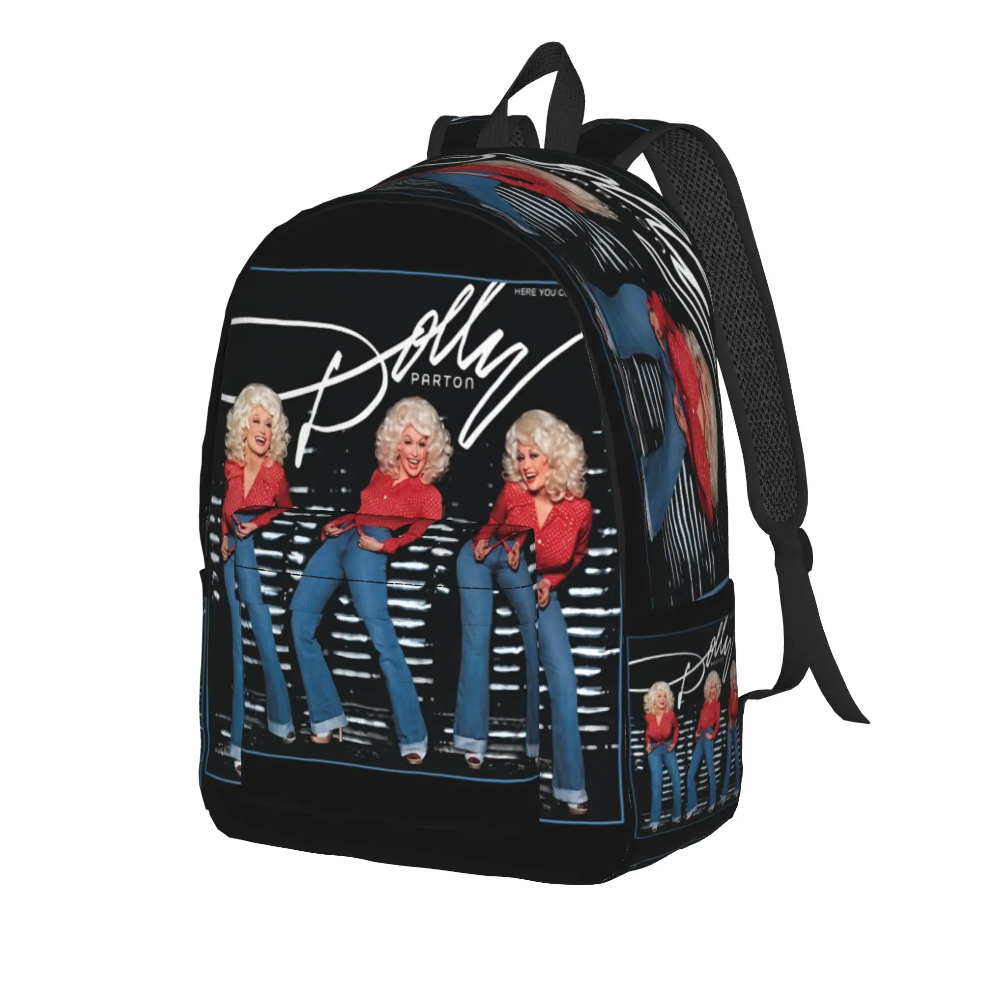 Dolly Parton Here You Come Again Backpack  Sport Backpacks Female Colorful Lightweight School Bags Casual Rucksack