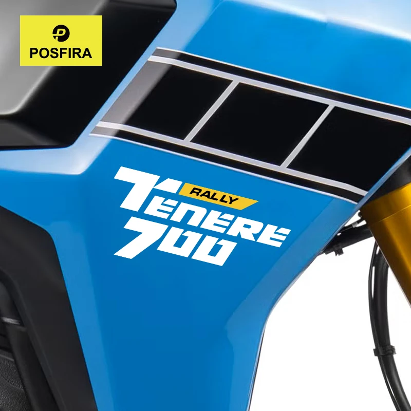 

Наклейки на обтекатель мотоцикла POSFIRA, виниловые наклейки для Yamaha Tenere 700 Rally Tenere700 2025-2026, аксессуары для декора мотоцикла