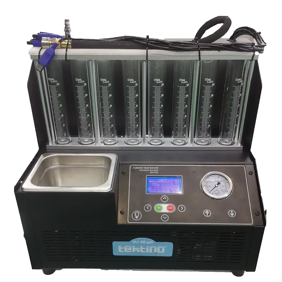 

Engine Carbon Tester 8 jars INJ8B INJ-8B GDI Ultrasonic Fuel Injectior Testing Equipment 110V 220V