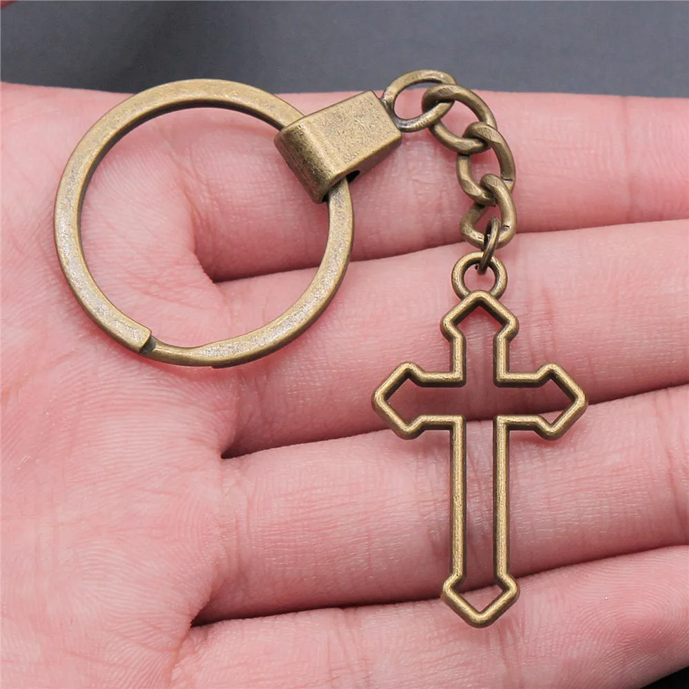 Key Rings 30Mm Bat Cross Skull Odd Jewellery