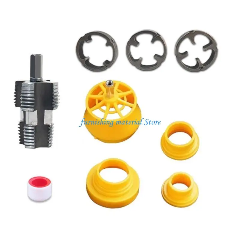 

Y5GD PVC Thread Maker Tool for Electric Drill,Plastic Pipe Threader 1/2inch 3/4inch