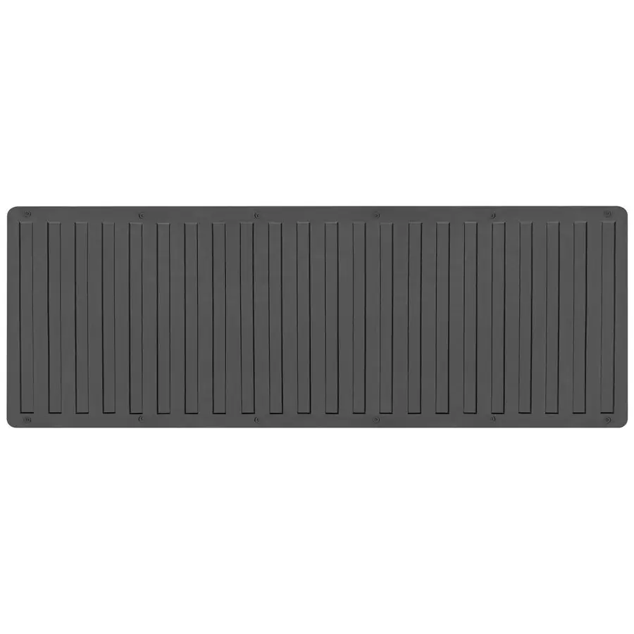 

Прочный коврик для задней двери грузовика, 60 x 19,5 дюймов, сверхтолстый резиновый вкладыш для грузового отсека пикапов с универсальной системой Trim-to-Fit.