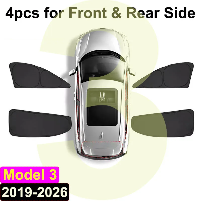 4pcs M3 Sides