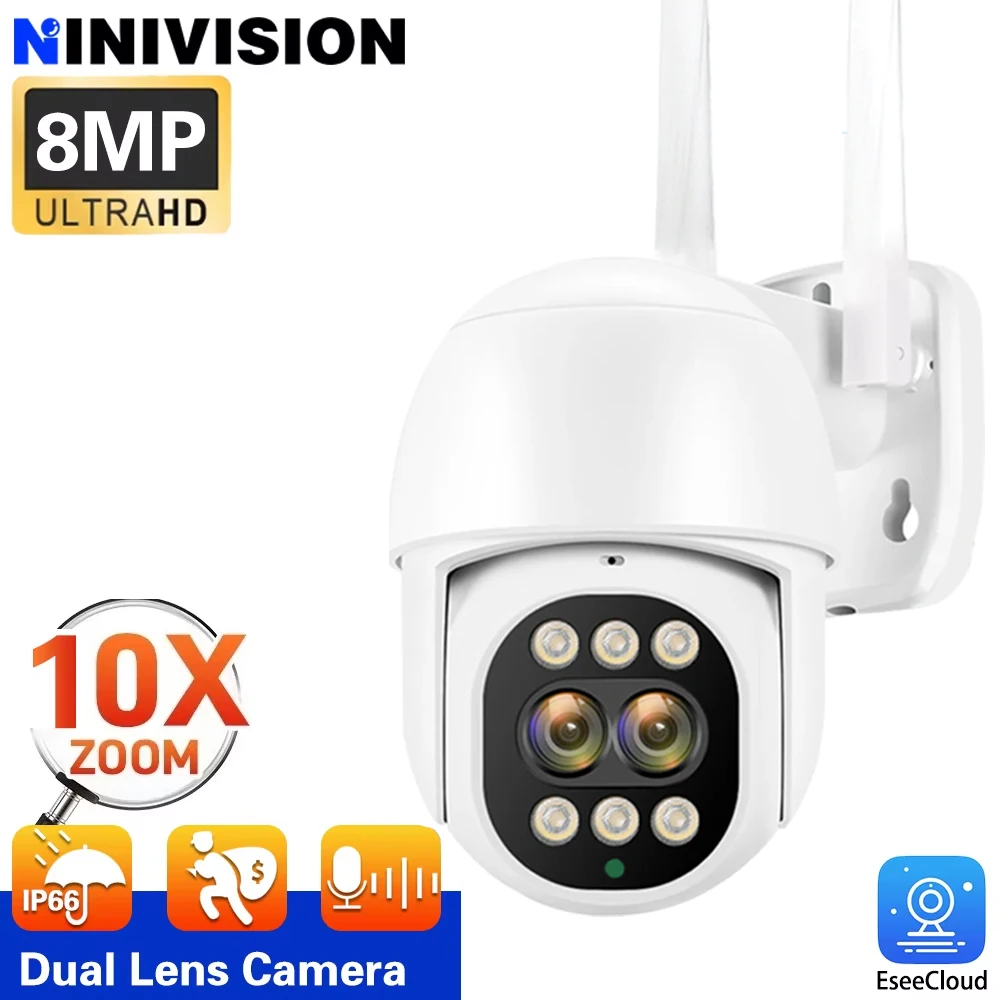 eseecloud-4k-8mp-wifi-ptz-2-audio-camera-outdoor-10x-digital-zoom-dual-lens-camera-automatic-tracking-smart-home-security-camera