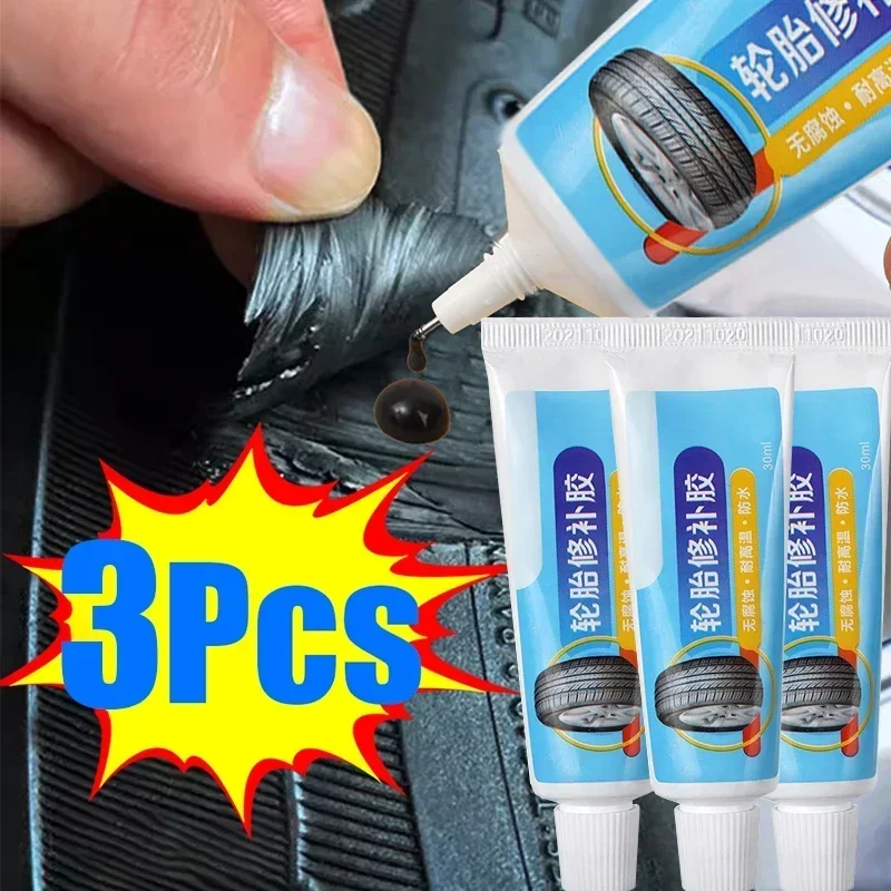 Tire Repair Black Glue Strong Rubber Wear-resistant Non-corrosive Car Instant Strong Tools Adhesive Instant Bond Repair