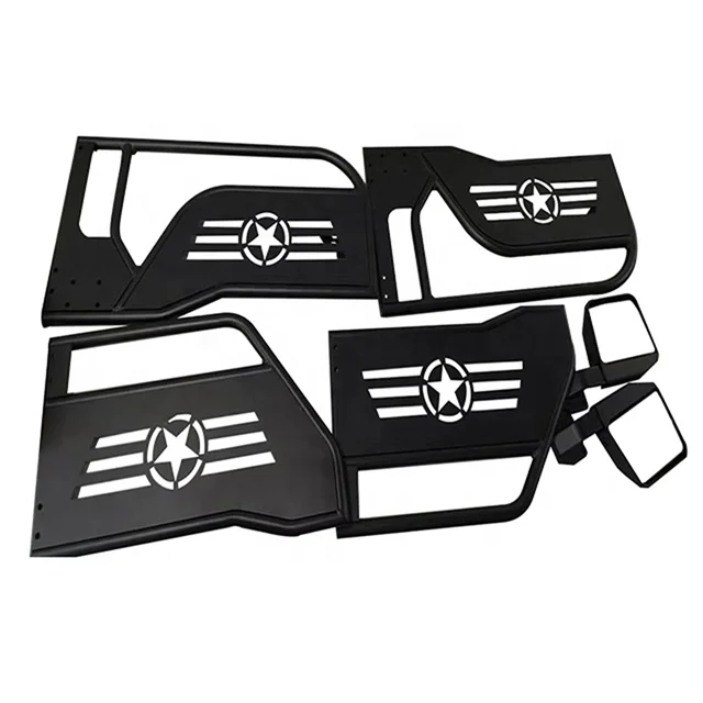 

2/4 Tubular Doors Dr Half Door Five Stars For JEEP WRANGLER JK