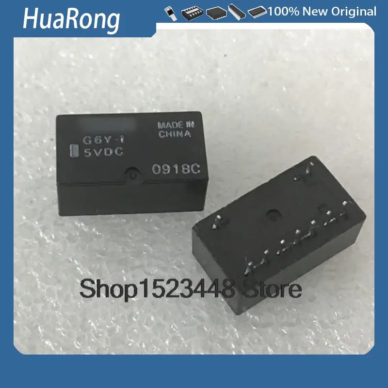 

New 10PCS/LOT G6Y-1-5VDC G6Y-1 5VDC G6Y-I 5V PIN9