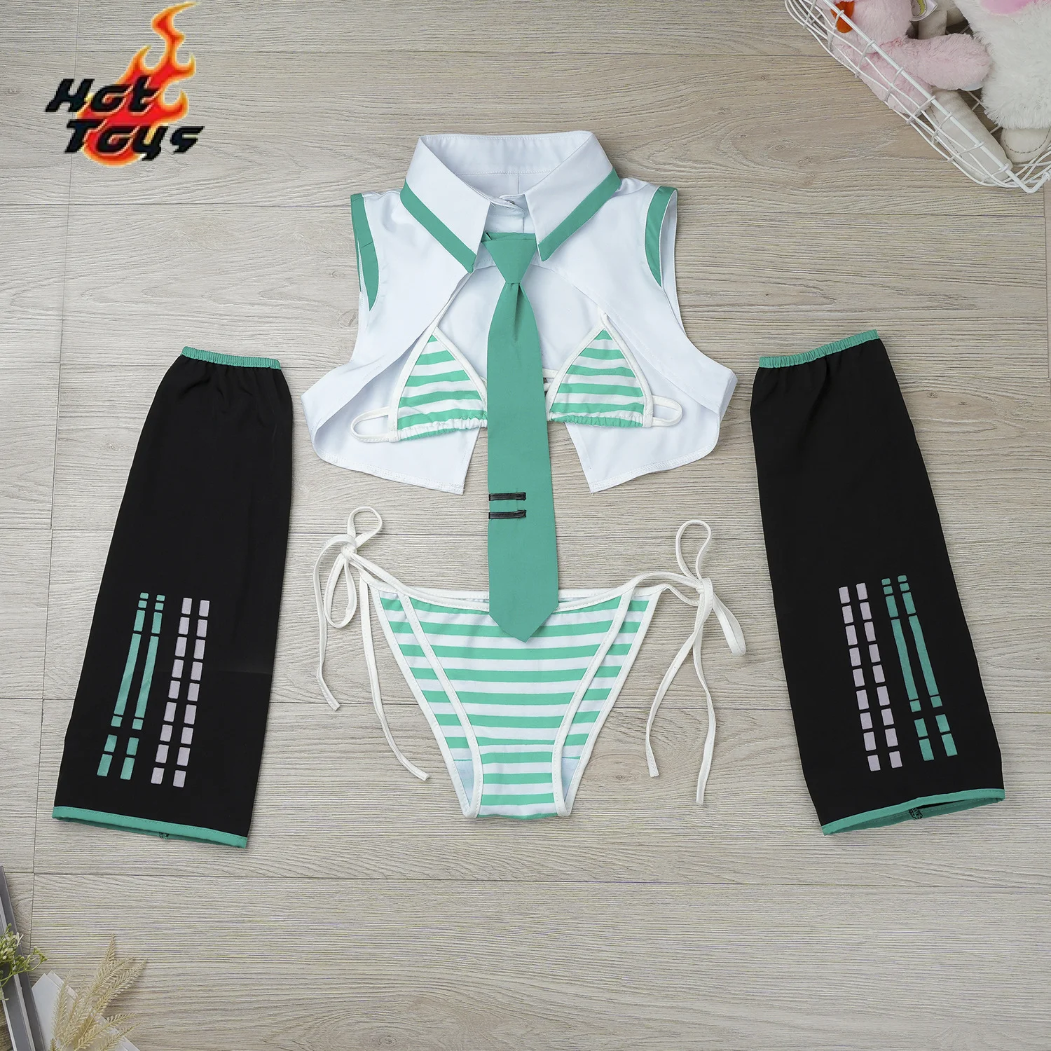 Miku Cosplay Miku Formula Suits Cosplay Costume Snow Christmas Roleplay Uniforms Bikini Set Cosplay