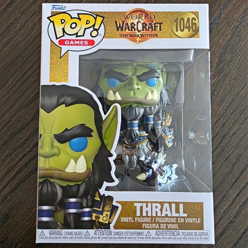 Funko Pop! Original World of Warcraft Games Thrall #1046 Vinyl Figure - Game Collectible Model Desktop Decor Toy Gift for Fans