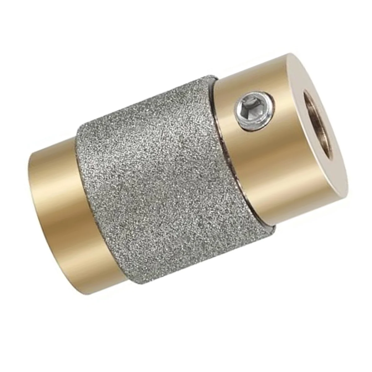 AC88-4X Glass Grinder Bits, 1 3/4 1/4 Inch Stained Glass Diamond Grinder Bit Head Tools With Hex Wrench, (3/4 Inch)