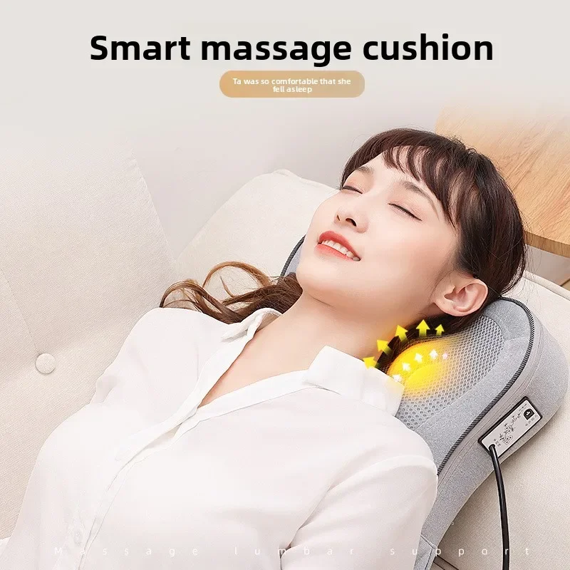 

2025 Cervical Massager Multifunctional Lumbar Massage Cushion Neck Waist Electric Massage Pillow