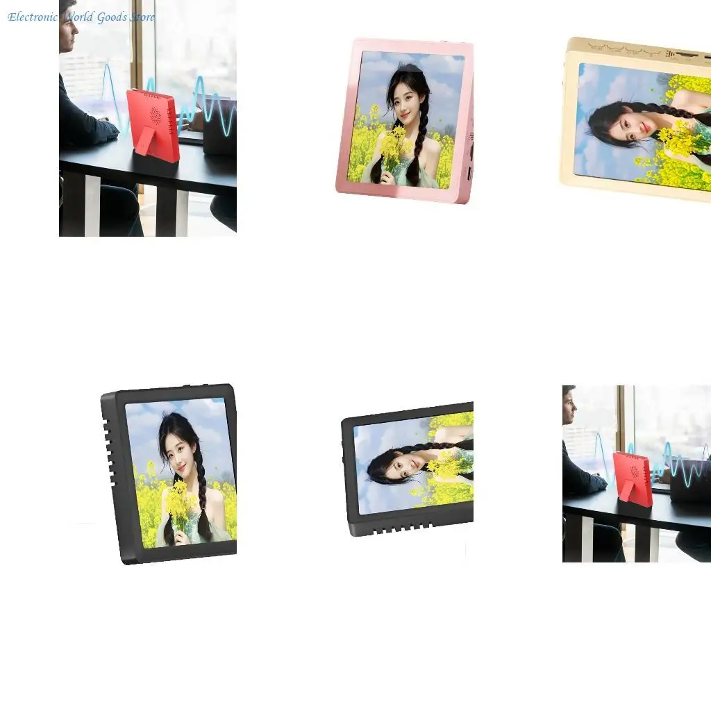 A3PD On Frame con reproductor música inalámbrica y compatibilidad con tarjetas para decoración del hogar