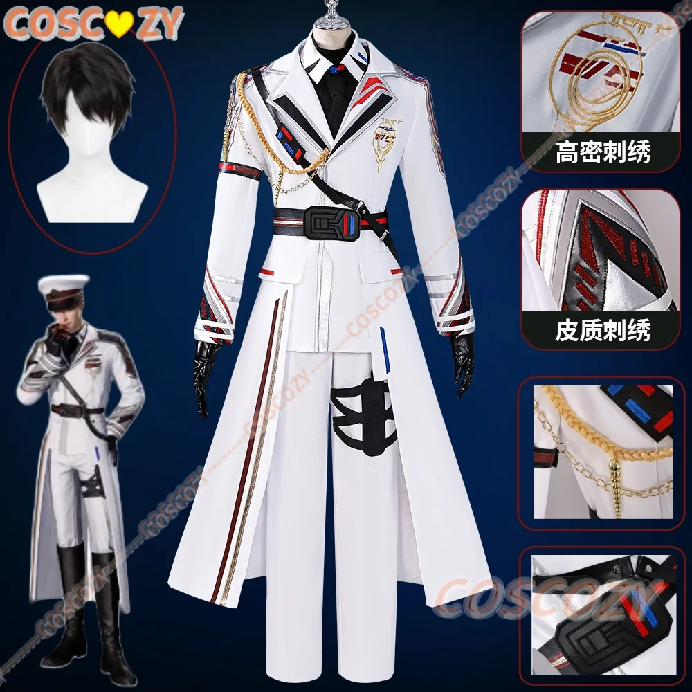 

Game Love and Deepspace Caleb Cosplay Costume Wig Heroine Xavier Rafayel Caleb Cosplay Uniforms Halloween Costumes