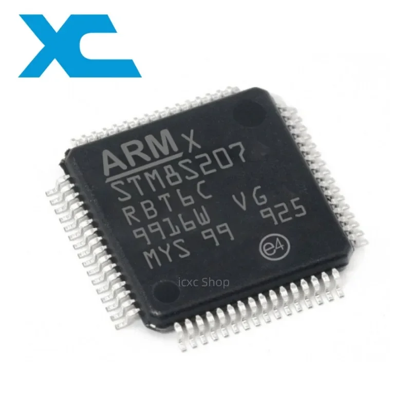 STM8S207RBT6C LQFP-64 chip microcontrolador de 8 bits ARM 24MHz