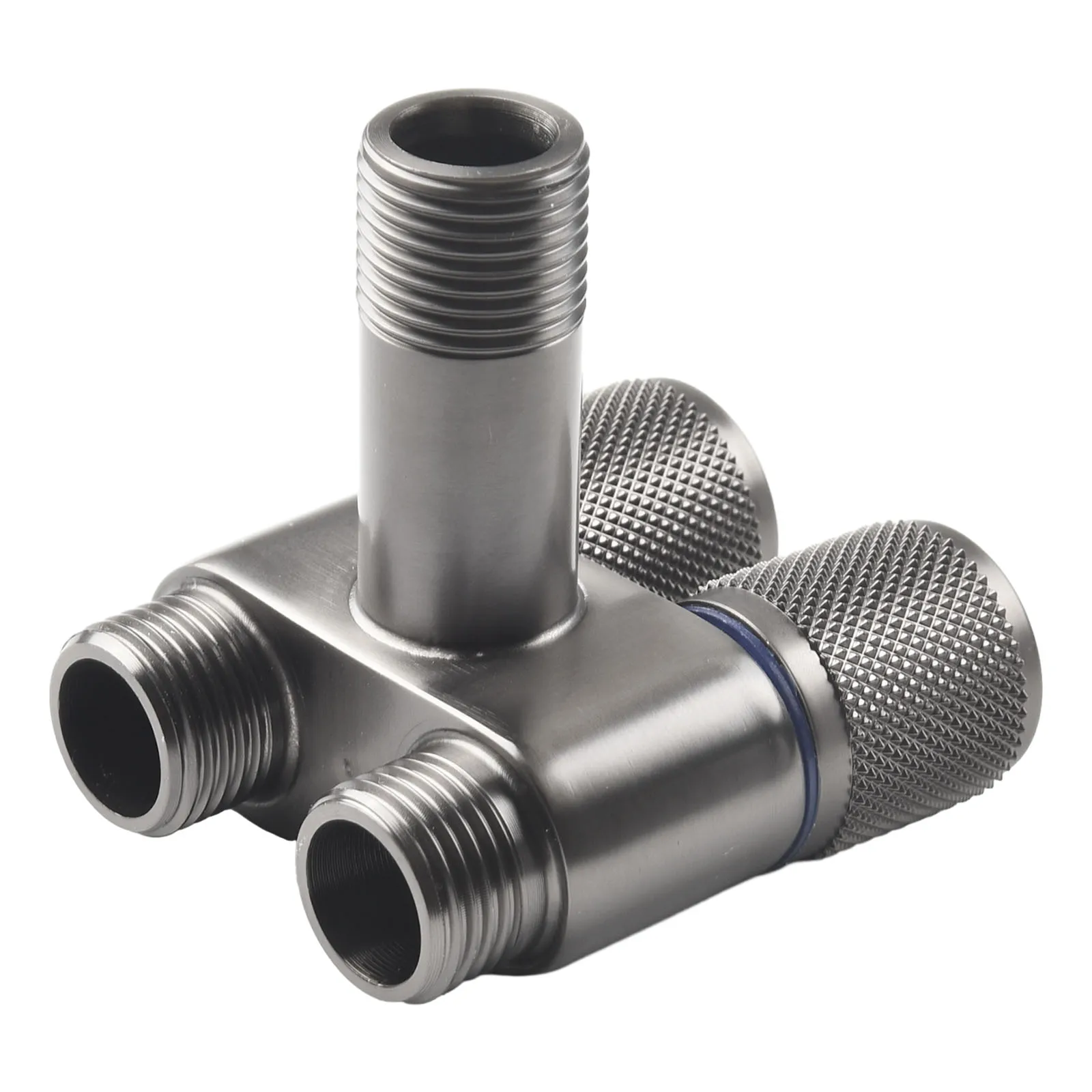 G12 1 In Two Out Washing Machine Faucet Valve with Double Control and Dual Socket for Bathroom Toilet and Kitchen Basin