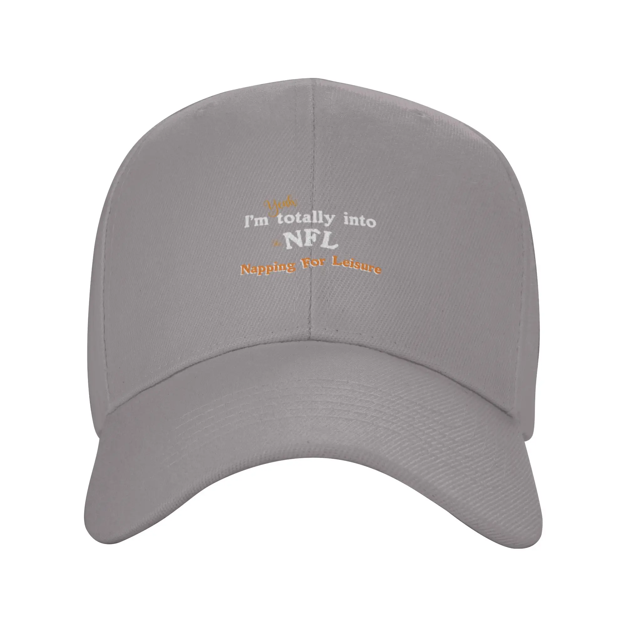 Embrace the Fun Side of the NFL  Napping For Leisure - A Unique Take Trendy Baseball Cap Skateboarding Soft Fabric Hip Hop Cap