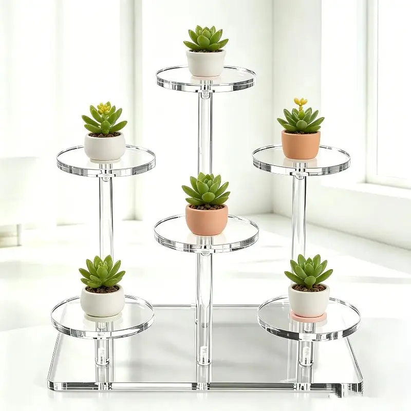【MA】Large Special Display Model Stand Acrylic Model Shelf For Product Showcase Self-Assembled Acrylic Display Stand
