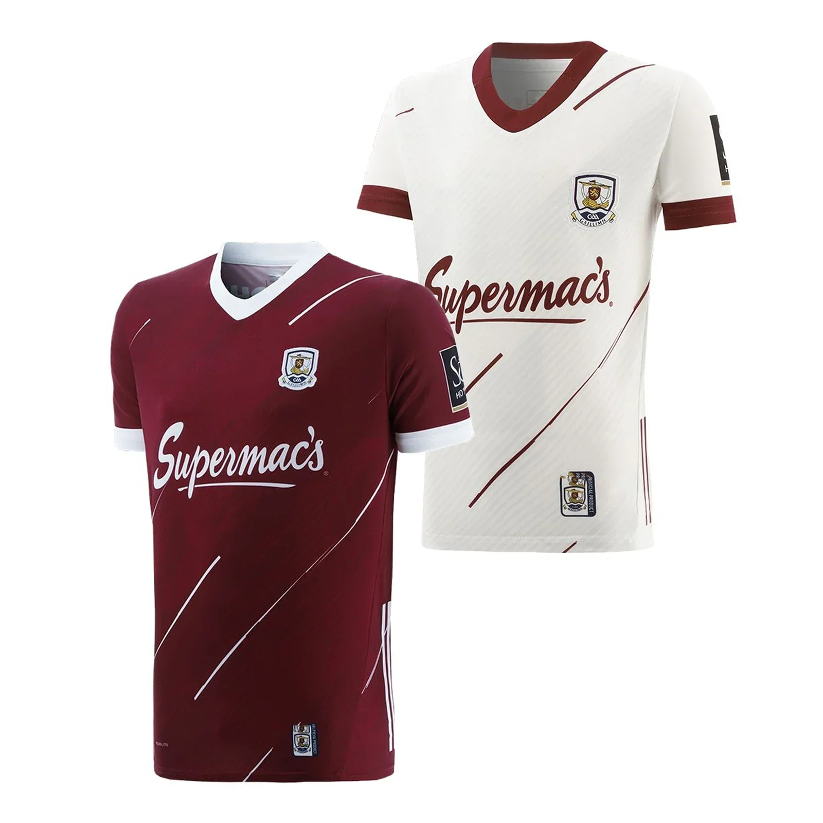 2023 Galway GAA Home/Away Replica 3-Stripe Jersey Customize