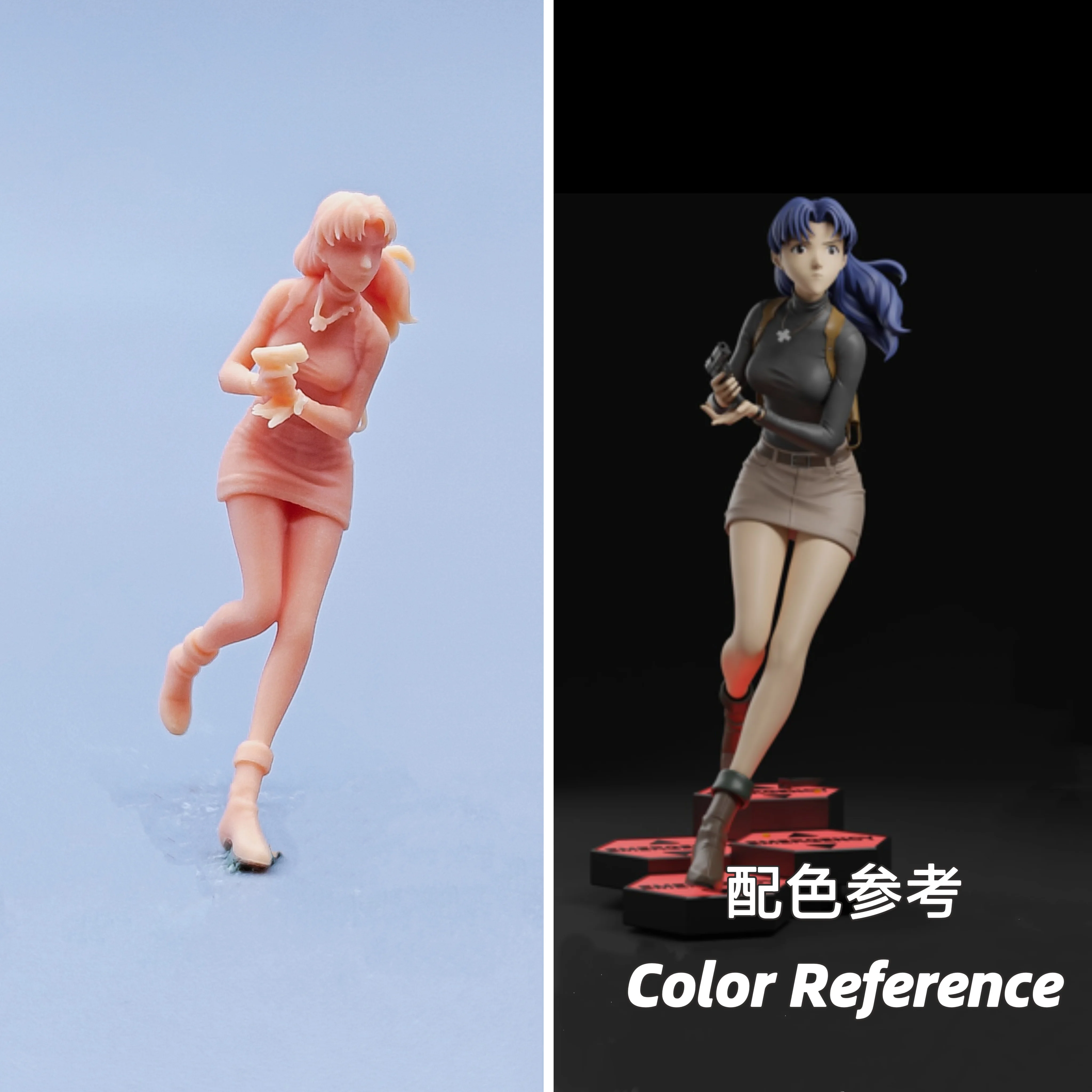 1/64 Figuren Maßstab Modell Harz Katsuragixx ungefärbte Miniaturen Diorama handbemalt C734