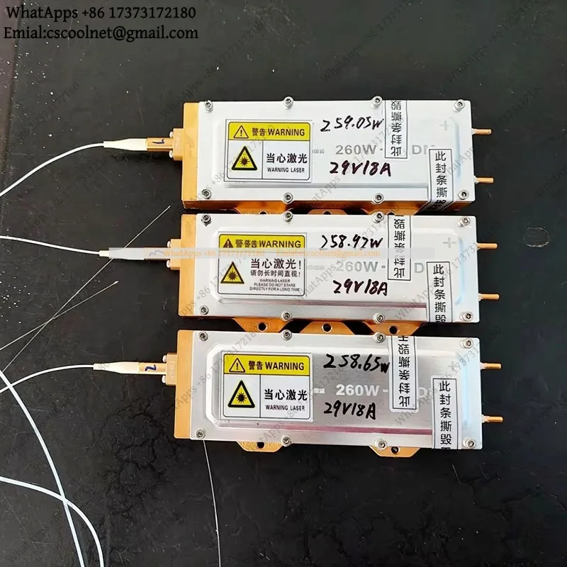 260W High-Power Infrared Laser Pump Source Module With Fiber Optic Coupling Industrial Laser Replacement Repair Component