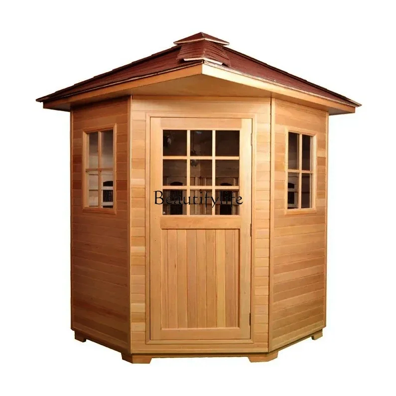 

Outdoor sauna, steam box, steam sauna, household, single and double light wave energy room