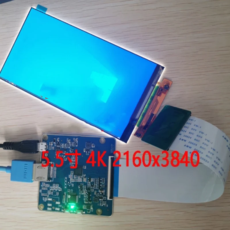 

HDMI Driver 60Hz 5.5-inch 4K 3840x2160 H546UAN01.0 UV Curing 3D Printer Medical
